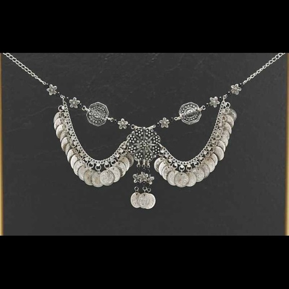 Free People Child of Wild Inspired coin necklace - Picture 2 of 2