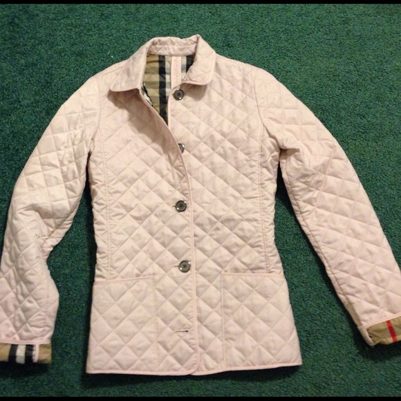 Burberry quilted jacket girl sz 14 - womens 2