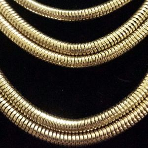 Anne Klein gold toned necklace.