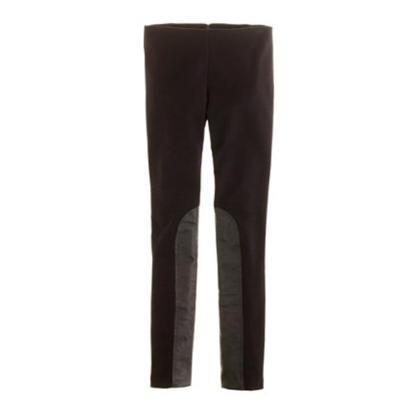 Black jcrew pixie jodhpur pants