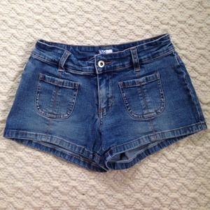 Stretchy Denim Shorts