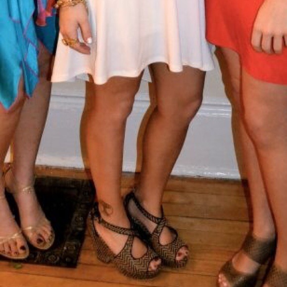 jeffrey campbell randy fab wedge heel - Picture 4 of 4