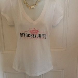 REDUCED JUICY COUTURE ROYALTY T shirt preowned