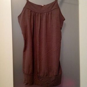 Brown tank top