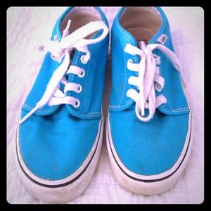 Vibrant Blue Vans