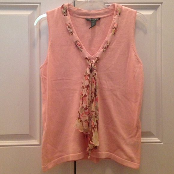 Reduced🌷 Ralph Lauren sleeveless sweater