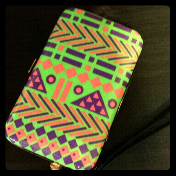 Aztec iPhone wristlet/wallet