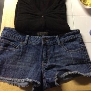 Paris blues shorts ...