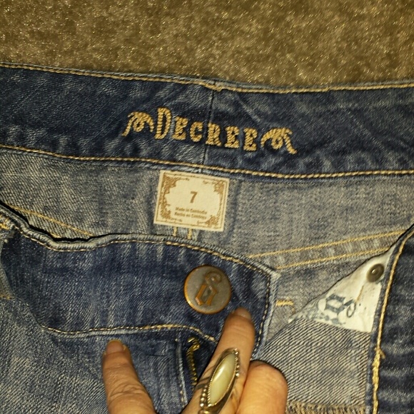 💕 💕 💕  GIFTED 💕💕 💕  ....DECREE JEAN  SKIRT - Picture 3 of 4