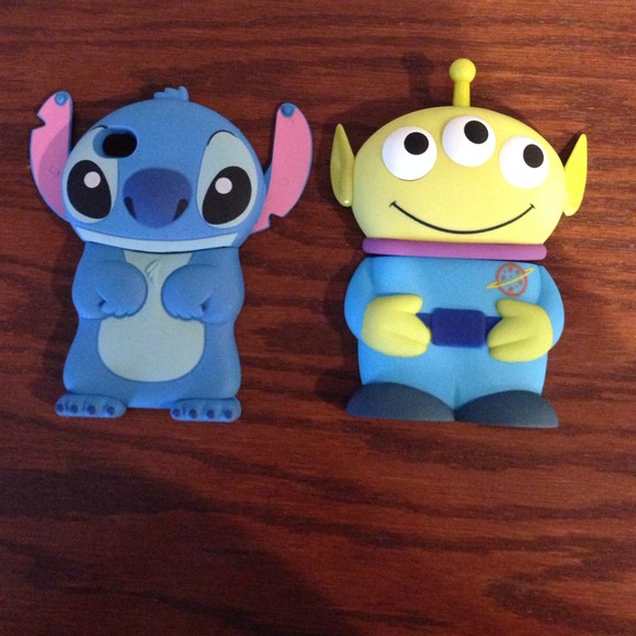 Toy Story and stitch iPhone 4 hard cases bundle