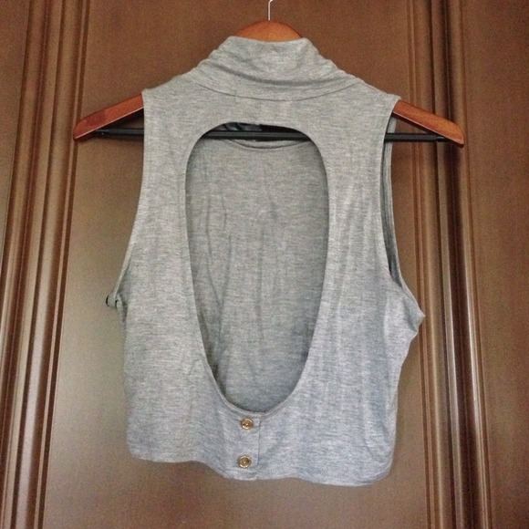 *SOLD* Open back Cross Tank - Picture 2 of 2