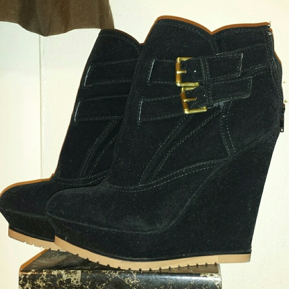 Black booties