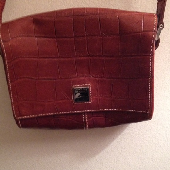 Vintage Brown doony and bourke cross body bag - Picture 2 of 4