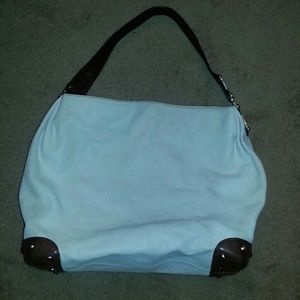 Michael Kors Leather cream/brown bag