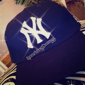 BLINGED OUT NY YANKEES HAT