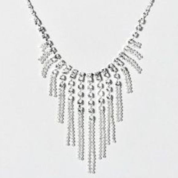 Crystal Fringe Necklace by Claire's - Picture 4 of 4