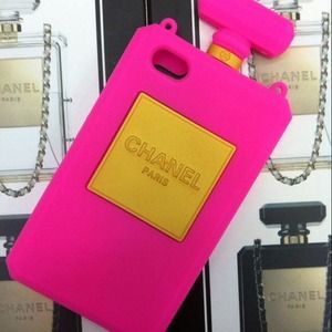 Fushia Iphone 4 4S 4G all 4 series Silicone Case