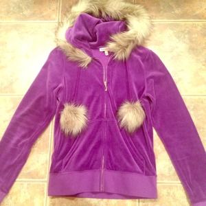 Juicy Couture purple jacket