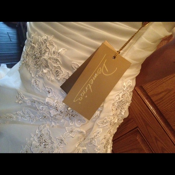 Wedding gown. Gorgeous! Never worn never altered. - Picture 3 of 4