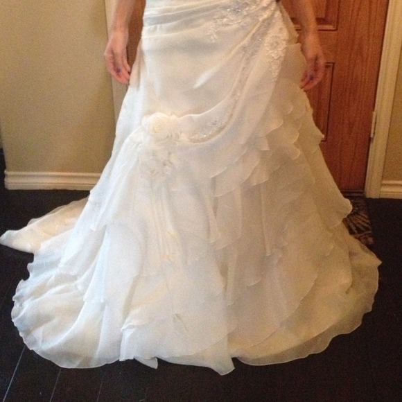 Wedding gown. Gorgeous! Never worn never altered. - Picture 4 of 4