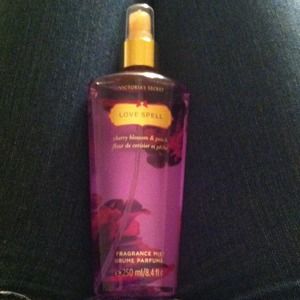 Love spell fragrance spray by Victoria Secret