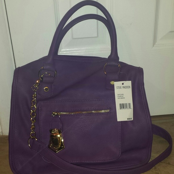 steve madden purple purse