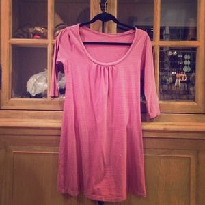 Cotton stripped dress