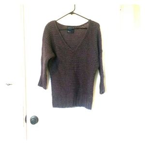 Comfy dark plum american eagle sweater