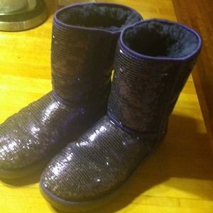 Purple sequins UGG