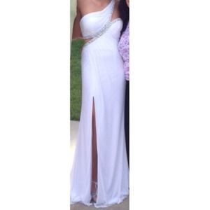 White la femme prom dress
