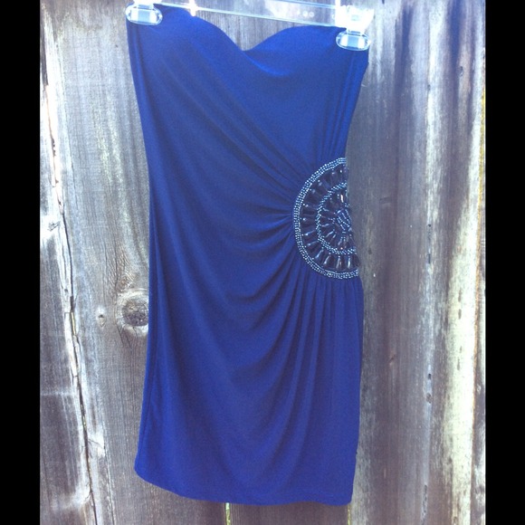 Strapless Sweatheart Dress
