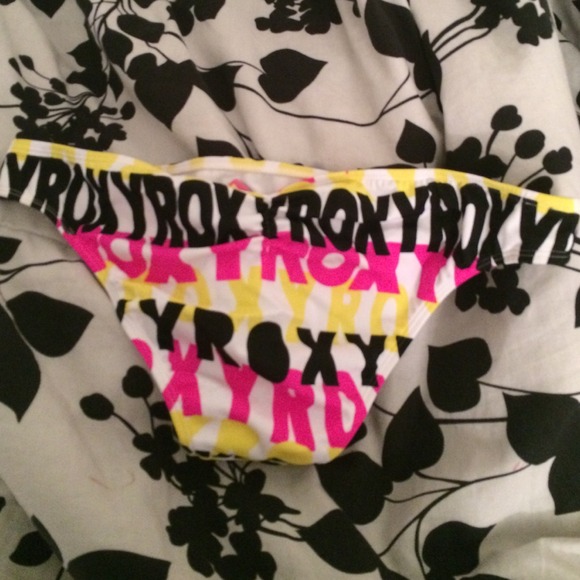 Roxy Brand Cheeky Bikini Bottoms