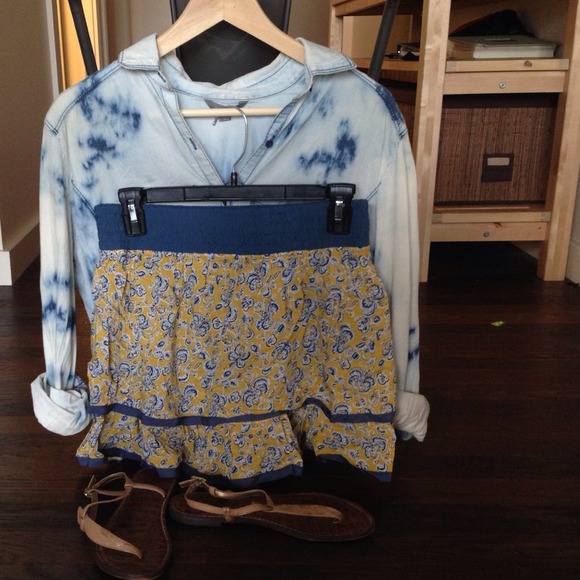 Paisley skirt
