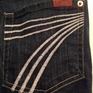 Must go!!!! Seven boot cut jeans