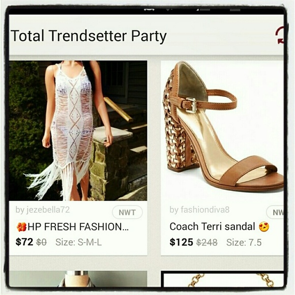 🎉HOST PICK🎉 Coach Terri sandal 😍 - Picture 4 of 4