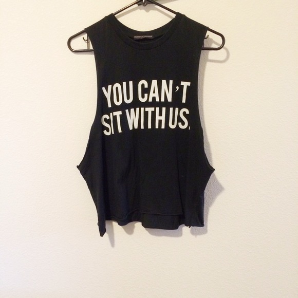 ❌Sold❌Brandy Melville 'You can't sit with us'