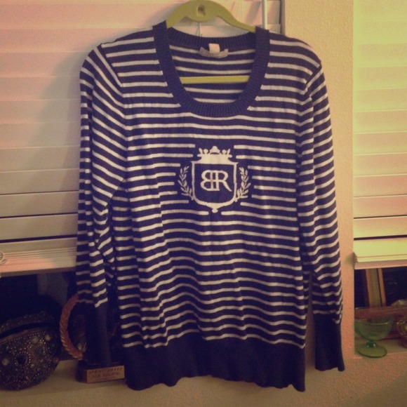 Long sleeve stripe sweater/top