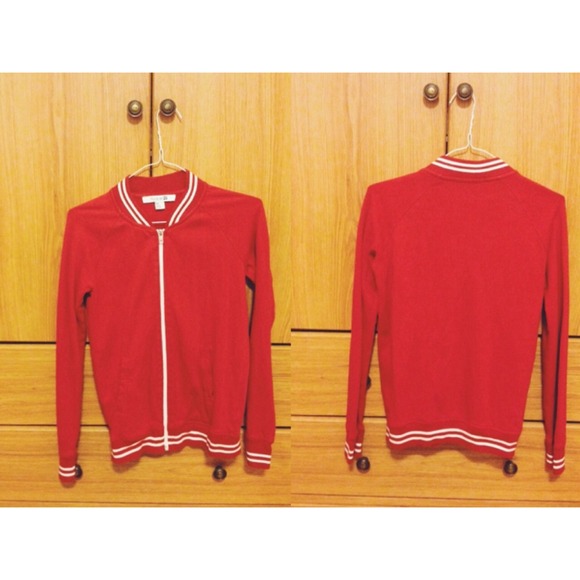 Red Track Jacket