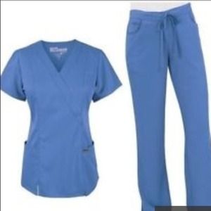 Greys Anatomy Sky Blue Scrubs