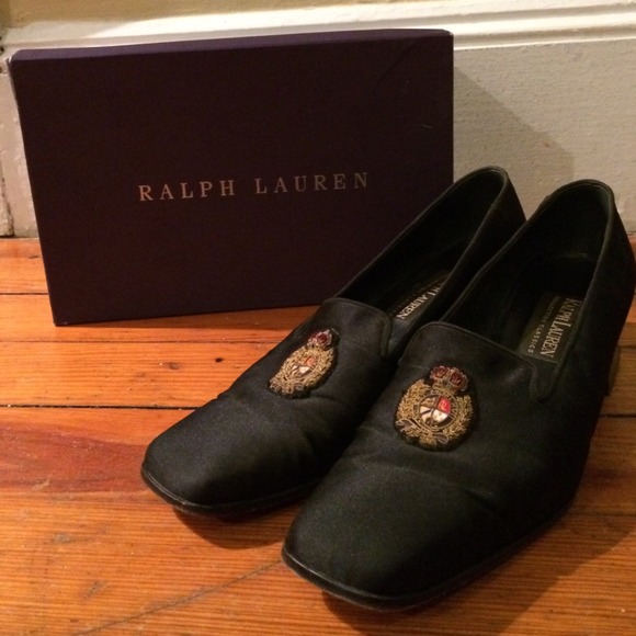 Vintage Ralph Lauren Smoking Slippers no trade/PP