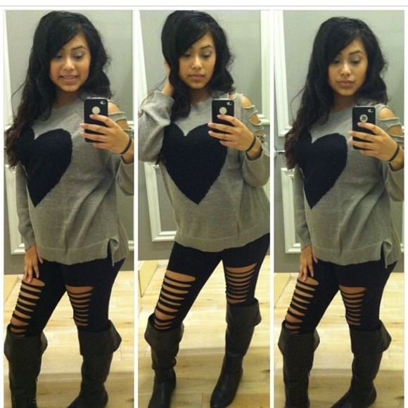 Cut out leggings