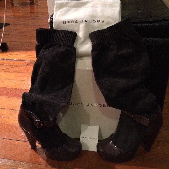Marc Jacobs high heel, knee high boots