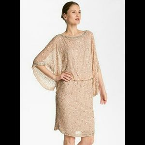 Patra Nude/Champagne Kimono Dress