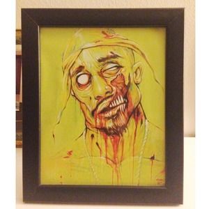 *BUNDLE** Zombie Tupac$BIGGIE Artwork (Framed)