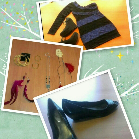 Bundle Dress, Skirt, Jewlery