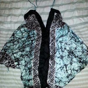 100% silk top/dress