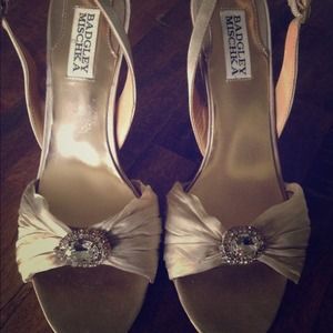 Badgley Mischka Slingback shoes