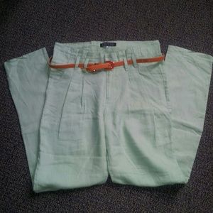 Mint Green Trousers