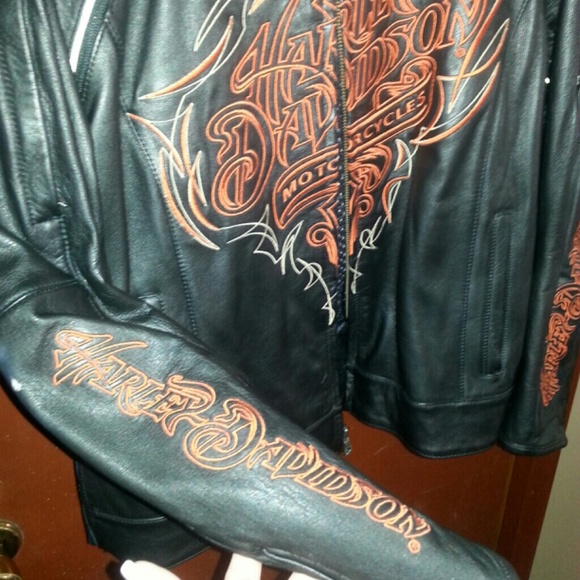 Ladies Harley Davidson leather