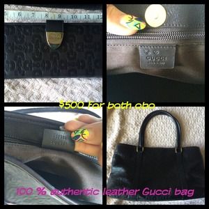 Gucci purse & wallet 100% authentic
